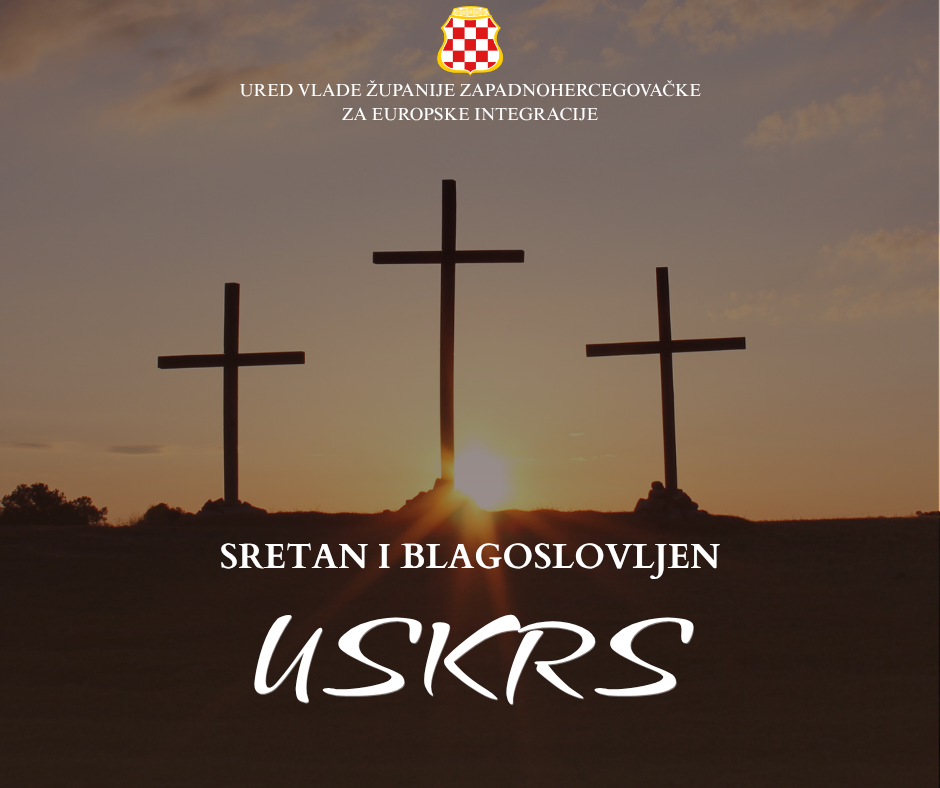 Čestitka za Uskrs institucije hrv